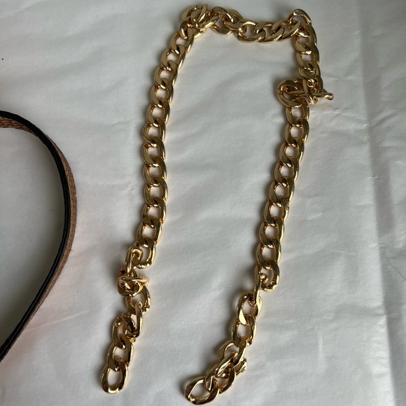 Aldo Hand Bag Purse Embroidery Snakeskin Chain Colourful *READ* - Picture 10 of 10